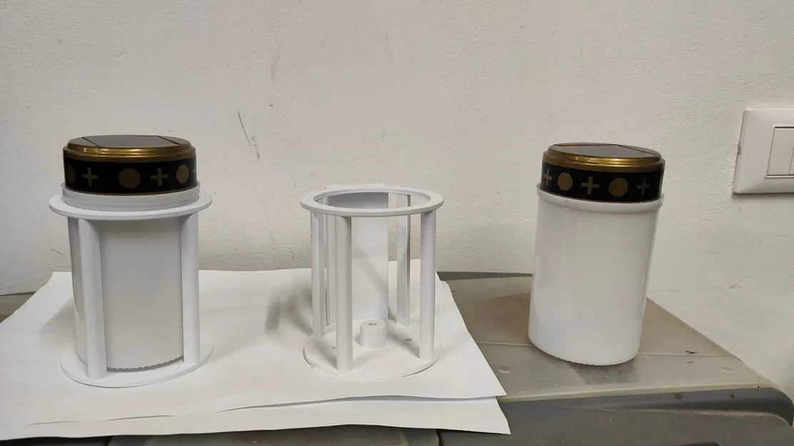 Đế cắm nến treo tường (Porta lumino solare) - Image 1