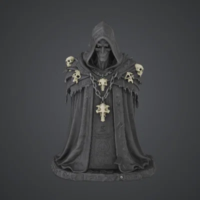 Necromancer Skull Priest – Pháp sư hắc ám mang di vật xương