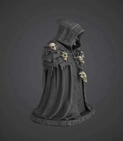 Necromancer Skull Priest – Pháp sư hắc ám mang di vật xương - Image 2