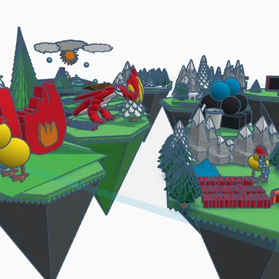 Mô hình 3D Falla Inmaterial IES Beatriu Civera 2026 nghệ thuật