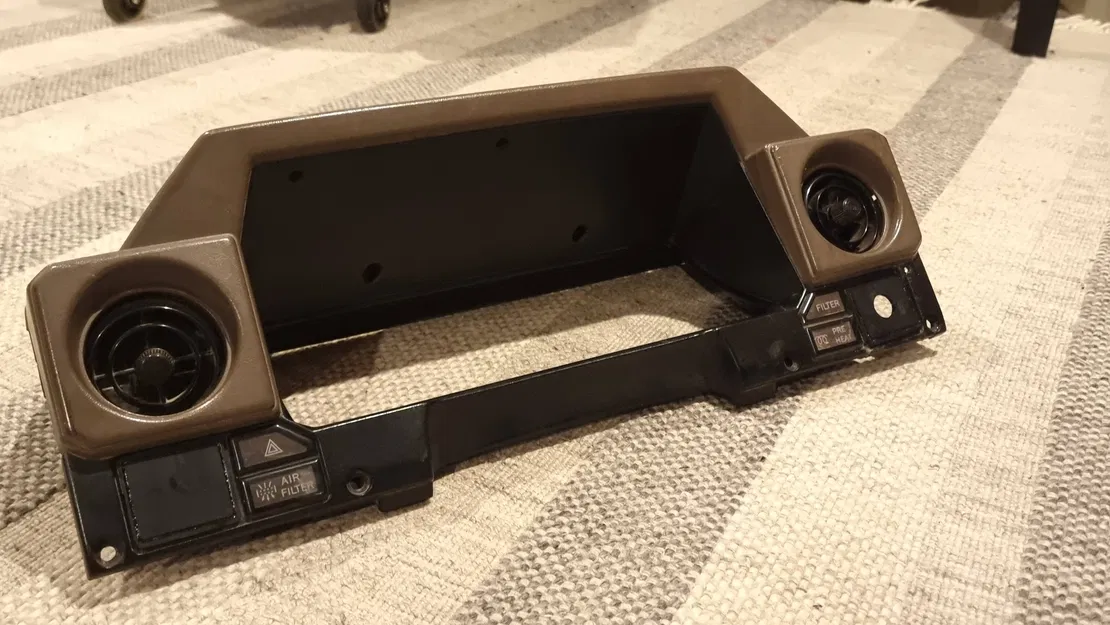 Nắp đậy công tắc bảng táp-lô Toyota Land Cruiser 75 Series - Image 3