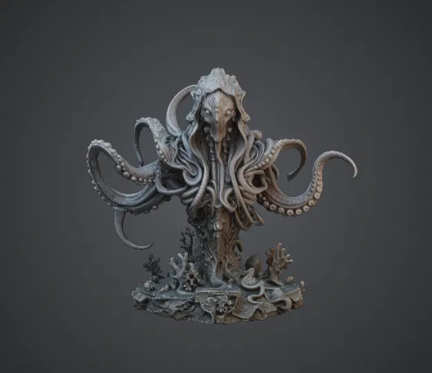 Abyssal Tentacle Horror – Quái vật kinh dị vùng biển sâu - Image 1