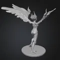 Mô hình 3D Nữ Yêu Quái Harpy (Giovane Arpia) chi tiết sắc nét - Thumbnail 2