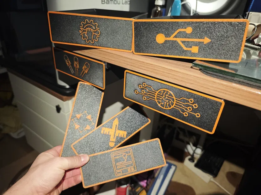 Ngăn kéo gắn dưới bàn làm việc (Under Desk Drawer) - Image 1