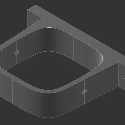 Ngàm gắn camera YIZHAN 4K (XHU4002) cho khung nhôm 2020