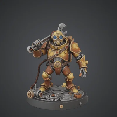 Chiến binh Steampunk Automaton – Robot Chiến đấu Cơ khí