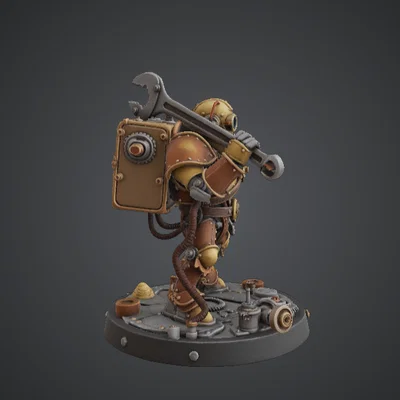 Chiến binh Steampunk Automaton – Robot Chiến đấu Cơ khí