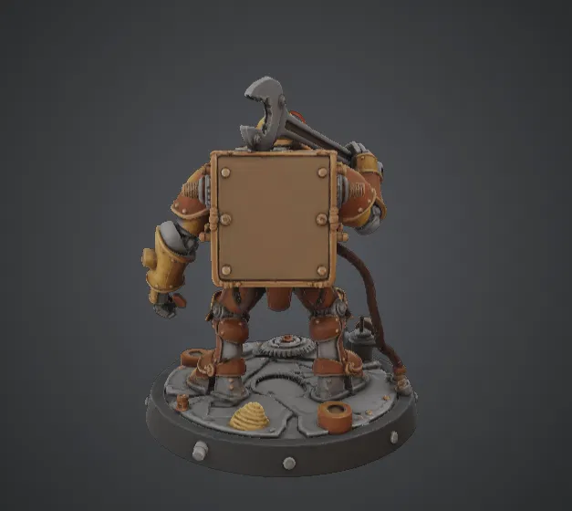 Chiến binh Steampunk Automaton – Robot Chiến đấu Cơ khí - Image 3