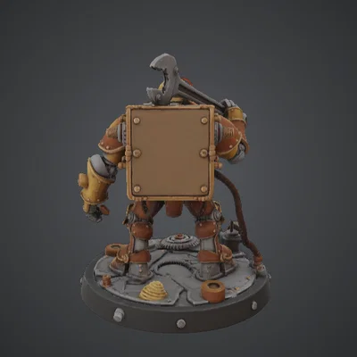 Chiến binh Steampunk Automaton – Robot Chiến đấu Cơ khí