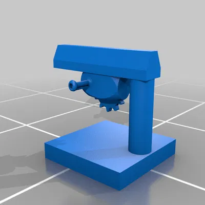 Bộ sưu tập thiết bị xưởng cơ khí thu nhỏ tỉ lệ 1:87 (HO scale)