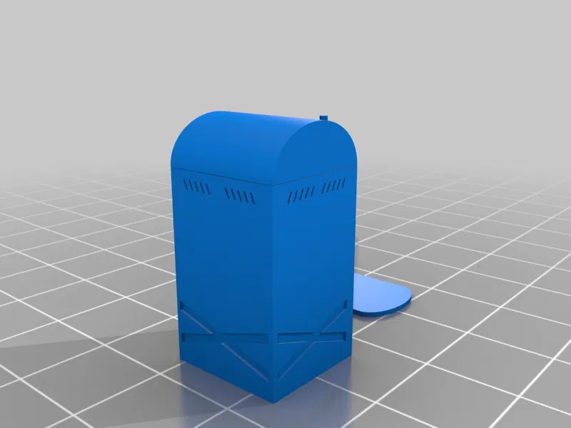 Mô hình nhà vệ sinh di động (Portapotty) tỉ lệ HO (1:87) - Image 3