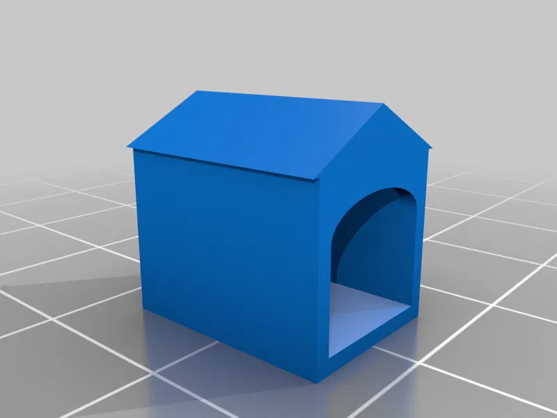 Mô hình chuồng chó tí hon tỉ lệ 1:87 (HO scale) cho sa bàn - Image 2