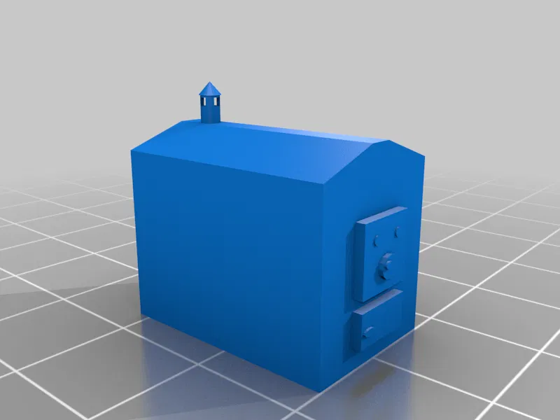 Mô hình lò đốt củi ngoài trời tỉ lệ HO 1:87 cho sa bàn - Image 4