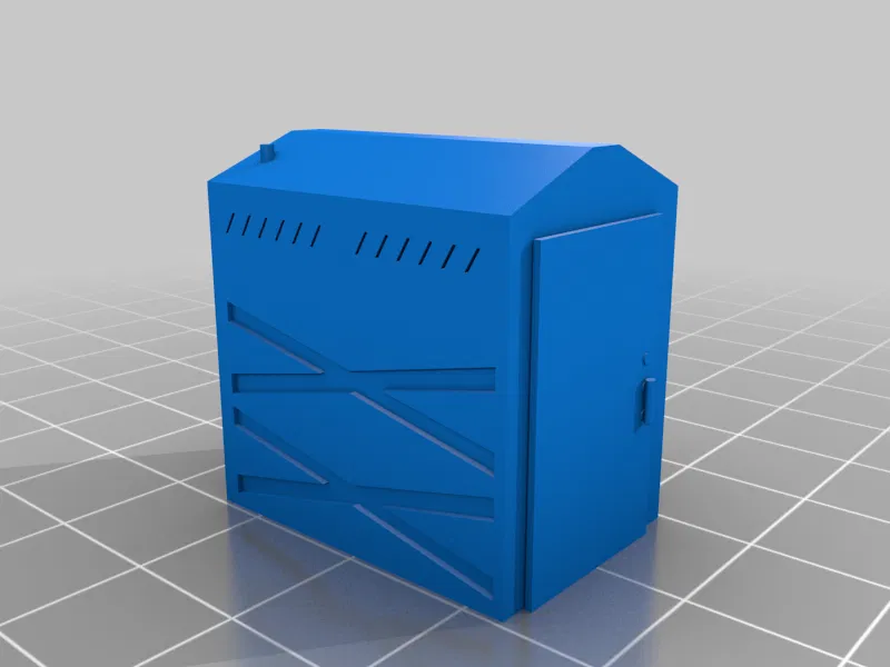 Nhà vệ sinh di động kiểu ADA (tỉ lệ HO 1:87) - Image 2