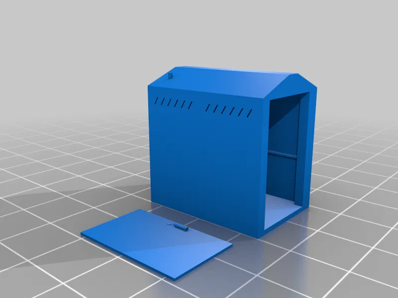 Nhà vệ sinh di động kiểu ADA (tỉ lệ HO 1:87) - Image 3