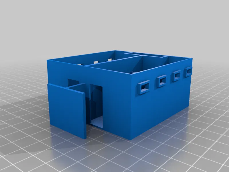 Mô hình nhà vệ sinh công cộng "kiểu công viên" (Tỉ lệ HO 1:87) - Image 1