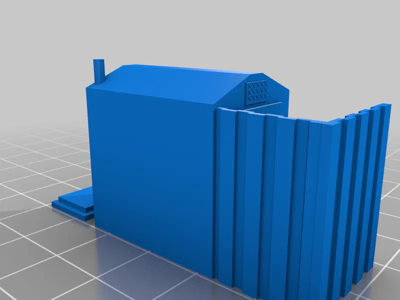 Nhà vệ sinh công cộng "park style" (tỉ lệ Ho 1:87) - Image 1