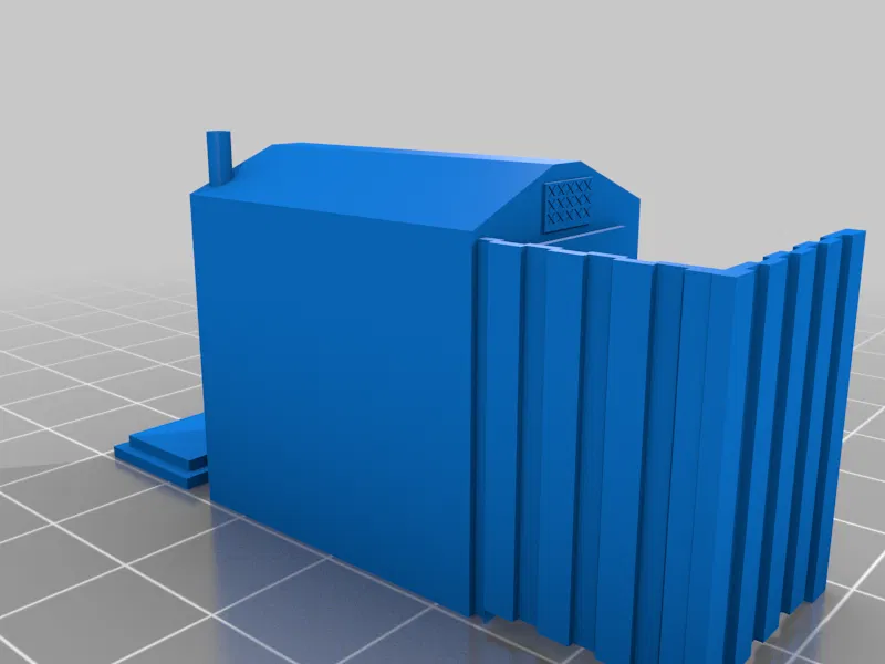 Nhà vệ sinh công cộng "park style" (tỉ lệ Ho 1:87) - Image 2