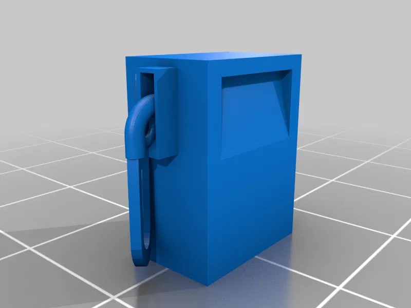 Mô hình trụ bơm nhiên liệu tỉ lệ HO 1:87 cho sa bàn đường sắt - Image 1