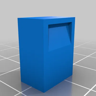 Mô hình trụ bơm nhiên liệu tỉ lệ HO 1:87 cho sa bàn đường sắt