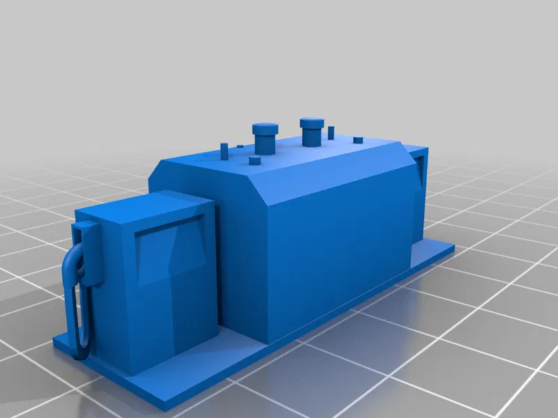 Bồn chứa nhiên liệu trên mặt đất (Tỉ lệ HO 1:87) - Image 3