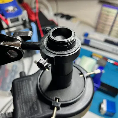 Vòng đệm điều chỉnh tiêu cự kính hiển vi 35mm sang 37mm in 3D