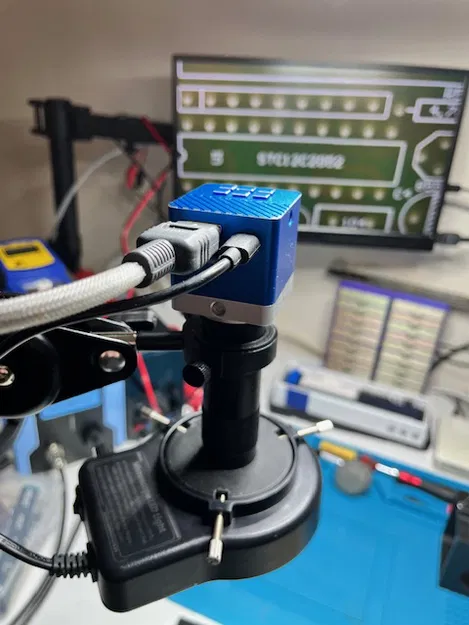 Vòng đệm điều chỉnh tiêu cự kính hiển vi 35mm sang 37mm in 3D - Image 3