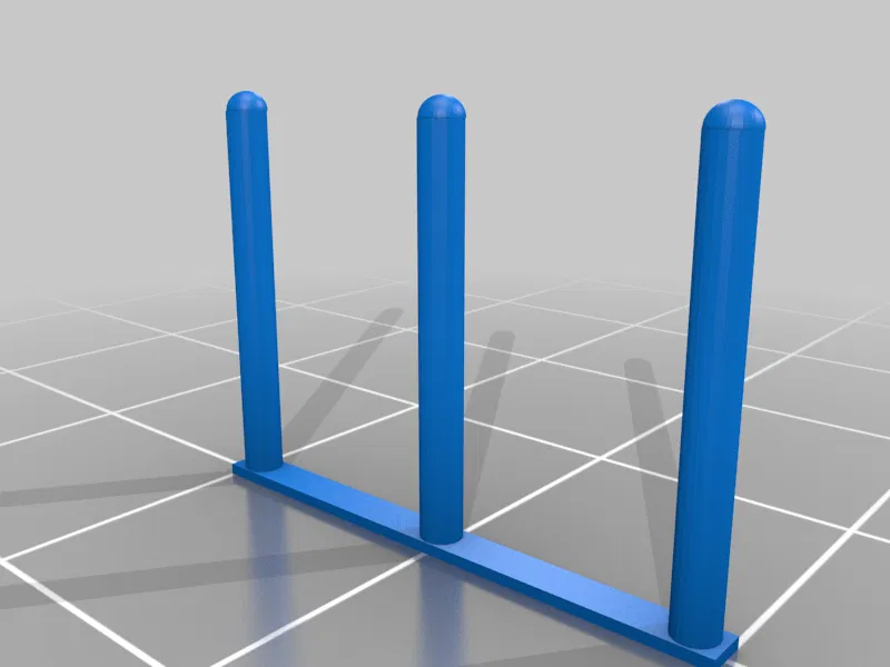 [Bộ sưu tập] Các loại cọc chắn xe (vehicle bollards) tỷ lệ HO 1:87 - Image 1