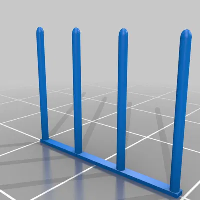 [Bộ sưu tập] Các loại cọc chắn xe (vehicle bollards) tỷ lệ HO 1:87