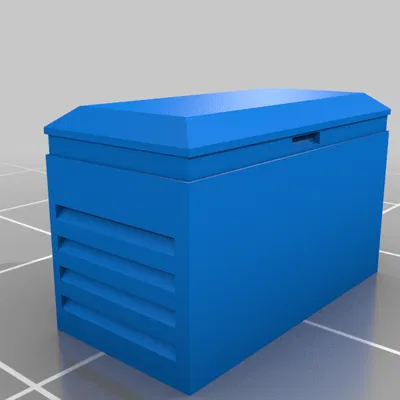 Mô hình máy phát điện dự phòng 1:87 (HO scale) cho sa bàn