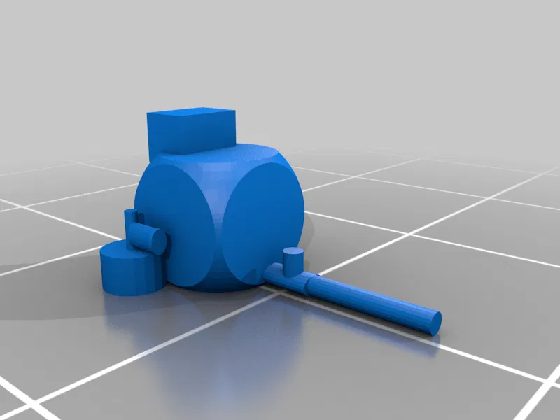 Mô hình đồng hồ đo khí gas dân dụng tỉ lệ 1:87 (Ho scale) - Image 1