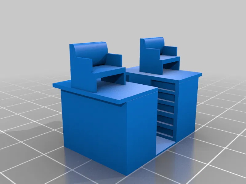 Ghế ngồi buồng quan sát (Cupola) cho toa tàu AHM (Tỉ lệ HO) - Image 1