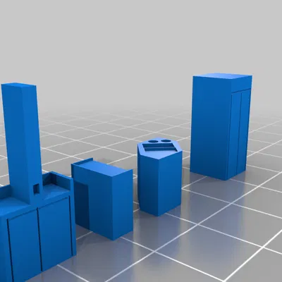 Nội thất toa xe Lounge-Cafe Amtrak "Con-Cor" (Tỷ lệ HO 1:87)