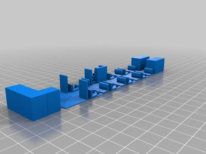 Nội thất toa xe Lounge-Cafe Amtrak "Con-Cor" (Tỷ lệ HO 1:87) - Image 5