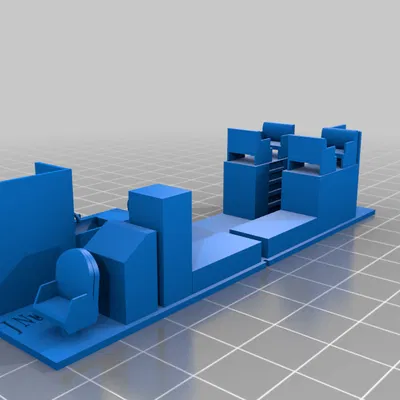 Nội thất toa tàu caboose thép "Bachmann" (Tỉ lệ HO 1:87)