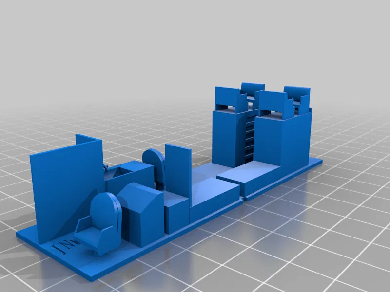 Nội thất toa tàu caboose thép "Bachmann" (Tỉ lệ HO 1:87) - Image 5