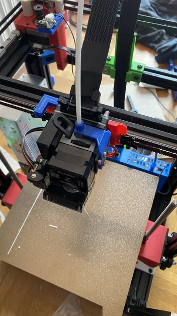 Ngàm gắn Sprite Extruder cho máy Duender chạy ray MGN9H - Image 1