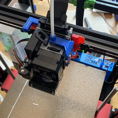 Ngàm gắn Sprite Extruder cho máy Duender chạy ray MGN9H