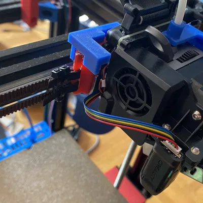 Ngàm gắn Sprite Extruder cho máy Duender chạy ray MGN9H