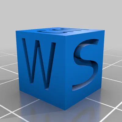 Khối lập phương định cỡ 1cm (Centimeter Photo Cube) cho nhiếp ảnh