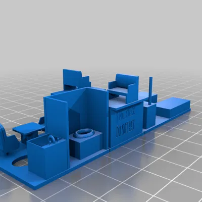 Bộ nội thất hoàn chỉnh cho toa tàu Athearn wide vision (HO scale)