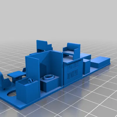 Bộ nội thất hoàn chỉnh cho toa tàu Athearn wide vision (HO scale)