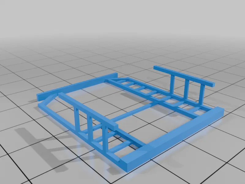 Chi tiết thay thế phần thang đầu toa tàu 3 Bay ACF Covered Hopper - Image 2