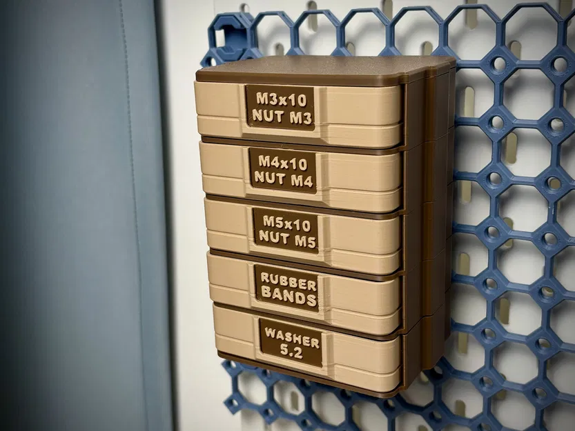 Ngăn kéo Modular Push-Push | Hộp lưu trữ Multiboard - Image 2