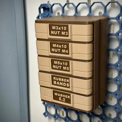 Ngăn kéo Modular Push-Push | Hộp lưu trữ Multiboard