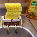 Giá đỡ miếng bọt biển hình Spongebob in 3D siêu dễ thương cho căn bếp - Thumbnail 1