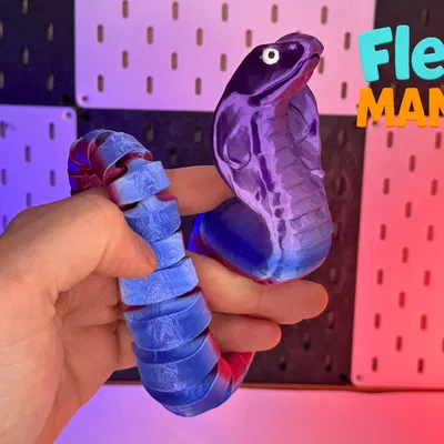 King Cobra – Rắn Hổ Mang Chúa Flexi – Không cần Support