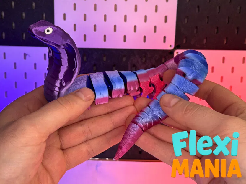 King Cobra – Rắn Hổ Mang Chúa Flexi – Không cần Support - Image 4