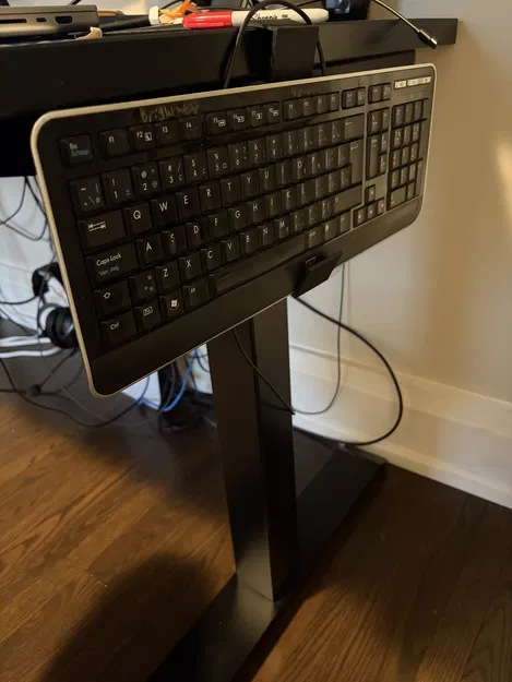 Giá treo bàn phím gắn cạnh bàn gọn gàng - Tối ưu không gian làm việc - Image 1