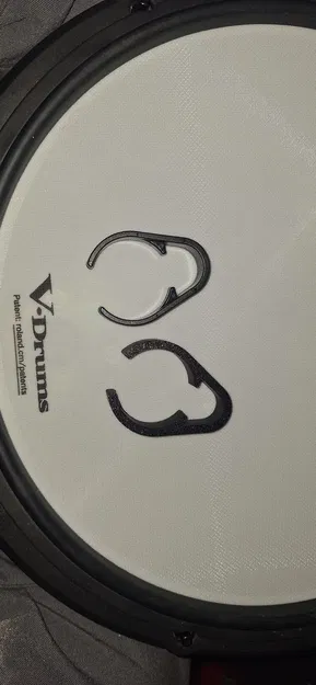 Kẹp giữ dây cáp siêu chắc chắn cho bộ trống Roland V-Drums - Image 1